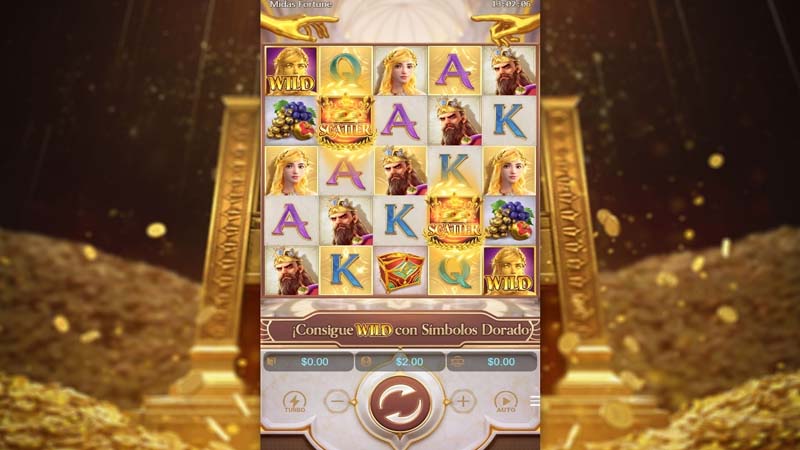 Cómo se gana en Midas Fortune